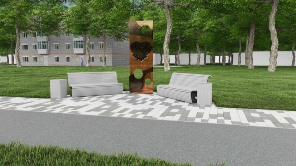 В Труновском округе благоустроят территорию возле районной больницы