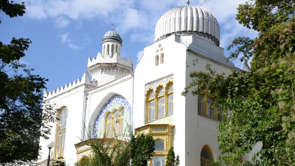 В Железноводске реставрируют Дворец эмира Бухарского