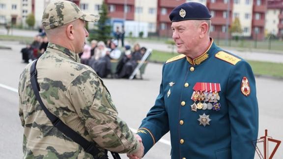 Ордена Жукова удостоился центр спецназа Северо-Кавказского округа Росгвардии