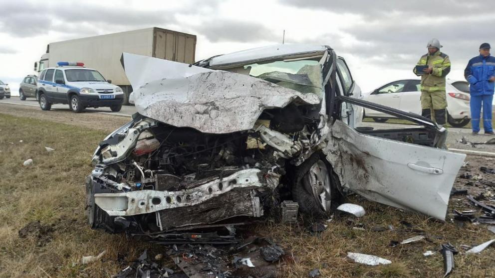 В Грачевском округе Ставрополья в ДТП пострадали три человека