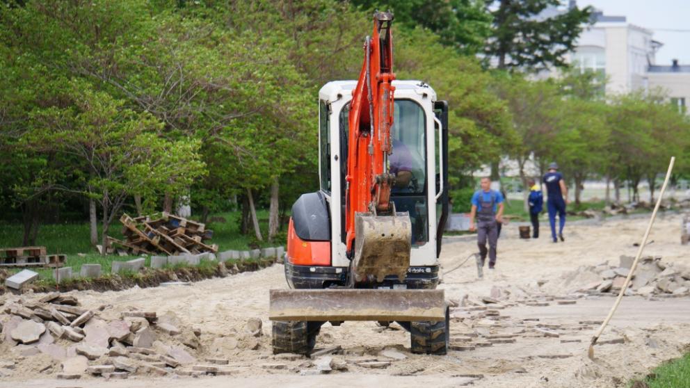 В Невинномысске преображается бульвар Мира