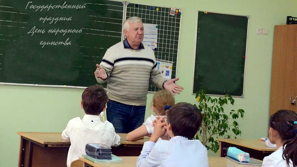 Ставропольским кадетам-ермоловцам рассказали о Дне народного единства