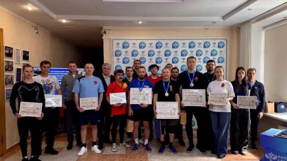 В Ставрополе состоялся первый межведомственный турнир по настольному теннису