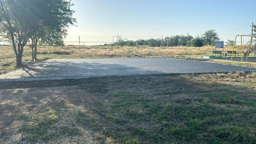 В посёлке Артезианском построят воркаут-площадку