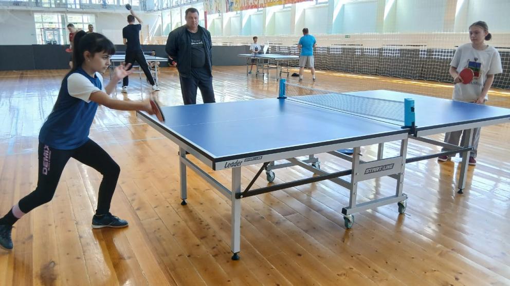 Футбольный турнир и настольный теннис прошли в Арзгирском округе Ставрополья 