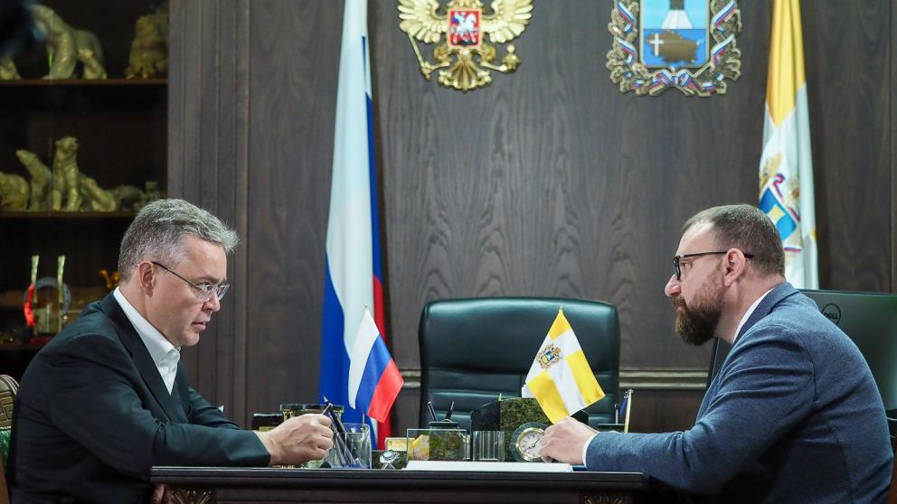 Губернатор провёл встречу с руководителем крайводоканала по обращениям с прямых линий