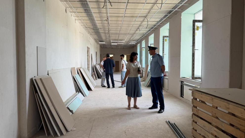 В Лермонтове завершили первый этап капремонта школы