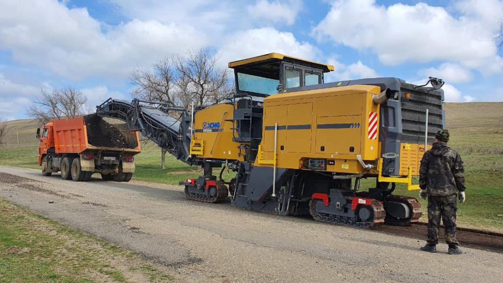 В Георгиевском округе Ставрополья ремонтируют 12 километров дорог