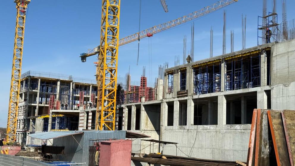 В Ставрополе продолжается возведение культурно-образовательного центра с музейным комплексом 