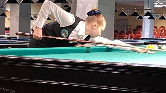 Бильярдистка из Ставрополя заняла третье место на Первенстве России