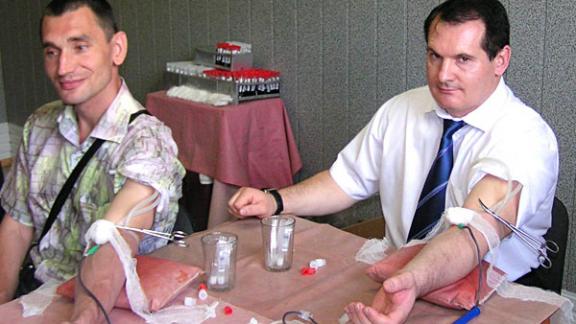 День донора прошел в филиале ОАО «РусГидро» – «Каскад Кубанских ГЭС»