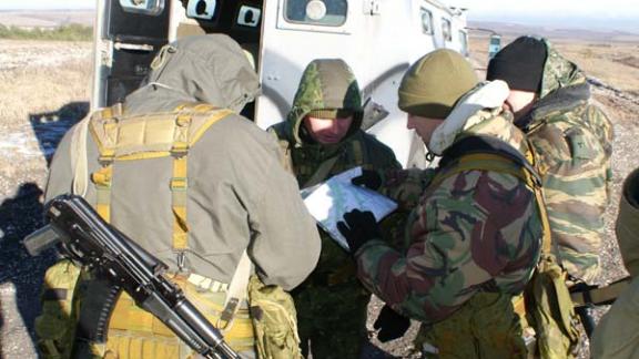 Пятигорские омоновцы отработали навыки задержания преступников