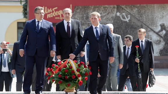 Губернатор Ставрополья провел встречу с делегацией республики Беларусь в краевом правительстве