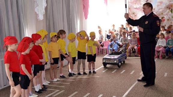 В сельских детских садах Ставрополья проводится конкурс «ЮИД- старт»