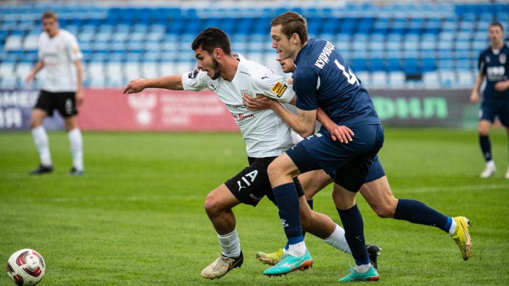 Футболисты пятигорского «Машука-КМВ» на выезде разгромили соперников из «Ленинградца»