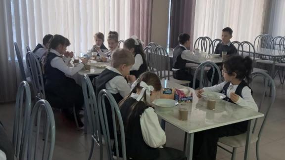 В школе Предгорного округа Ставрополья построили новый пищеблок