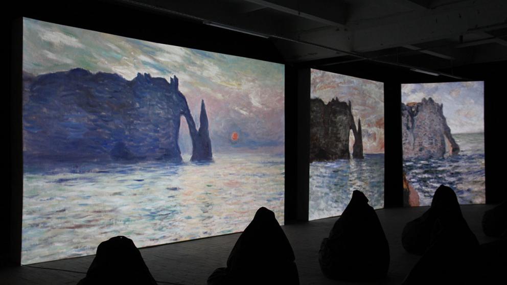 Мультимедийная выставка «Люменарт» в Ставрополе: Клод Моне в анимации