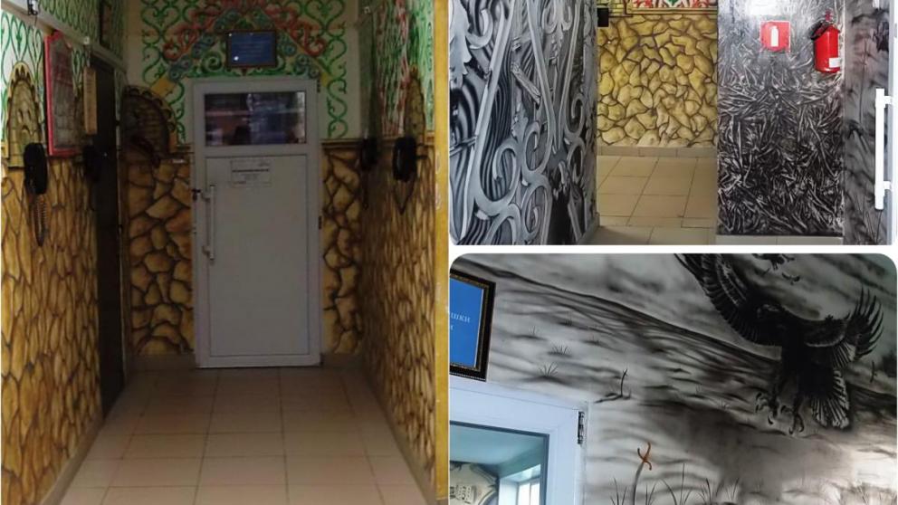 На Ставрополье осуждённые украсили стены колонии аэрографическими сюжетами