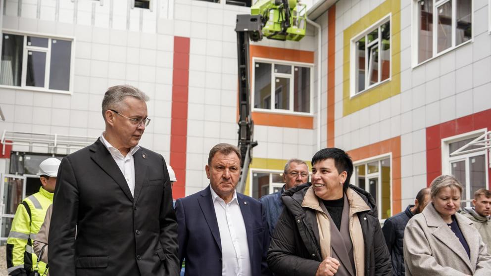 Губернатор Владимиров проверил новые социальные объекты Ставрополя