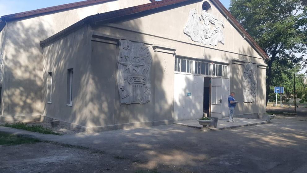 На Ставрополье в станице Боргустанской ремонтируют Дом культуры