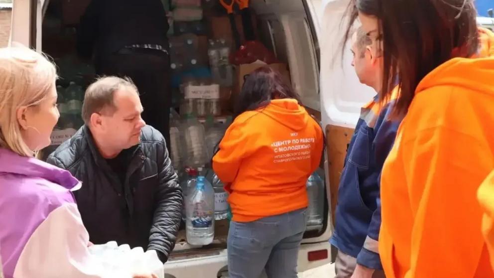 Ипатовский округ направил гуманитарную помощь пострадавшим от паводков в Дагестане