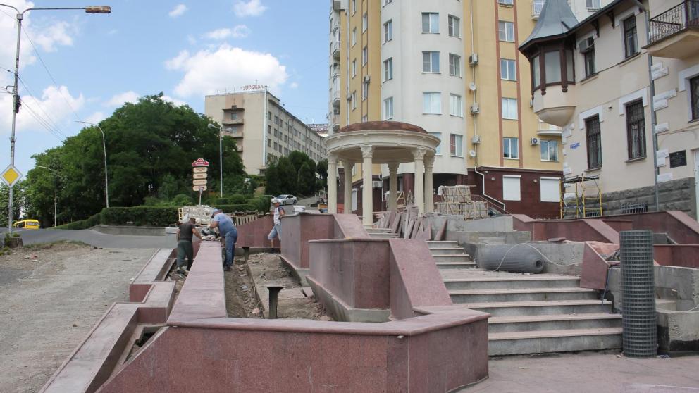 В Кисловодске проходит масштабное благоустройство