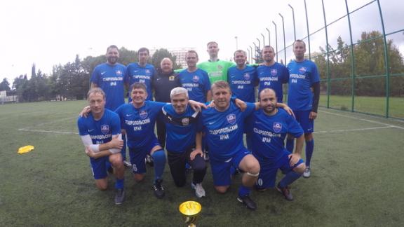 Ставропольские футболисты не смогли завоевать медали первенства России среди ветеранов