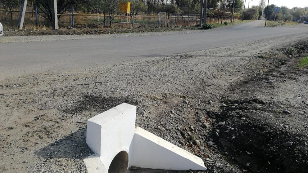 В ставропольской станице Георгиевской отремонтировали две улицы