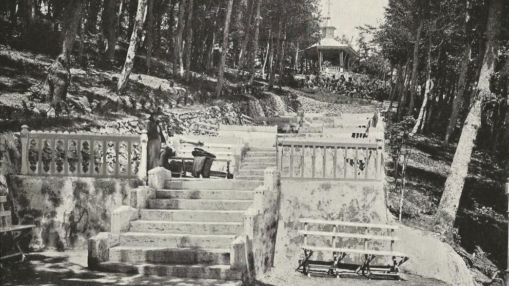 В Железноводске планируют восстановить лестницу к Архиерейской беседке