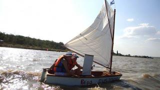 Регата на Егорлыкском водохранилище в честь Дня ВМФ