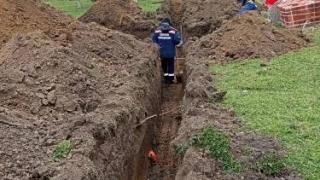 В селе Донском прокладывают новый водопровод
