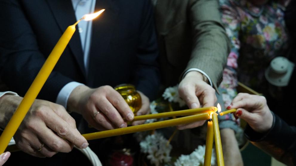 Губернатор Ставрополья: Край одним из первых встретил Благодатный огонь