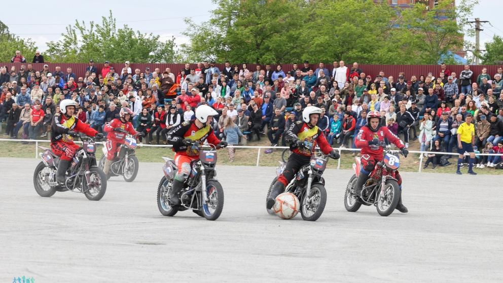 Ставропольские мотоболисты закончили регулярный раунд чемпиона страны на лидерских позициях