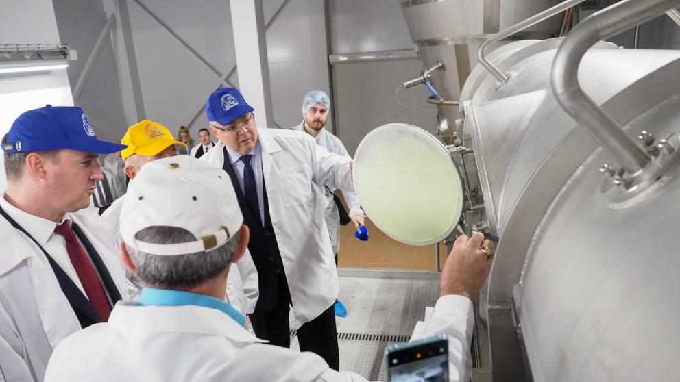 Ставрополье посетил министр сельского хозяйства России Дмитрий Патрушев