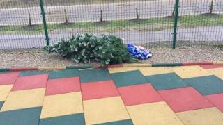 В Изобильном вор вернул ёлку, украденную с площадки для детей-инвалидов