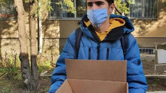 Студенты Ставропольского государственного агроуниверситета помогают медикам