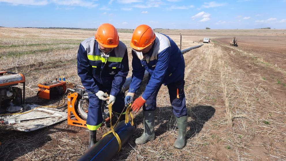 В селе Нины Советского округа проложат 800 метров водопровода