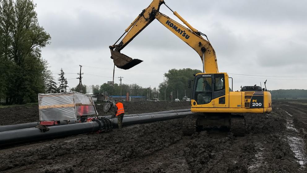 В Михайловске стартовал второй этап строительства водопровода протяжённостью 6,5 км