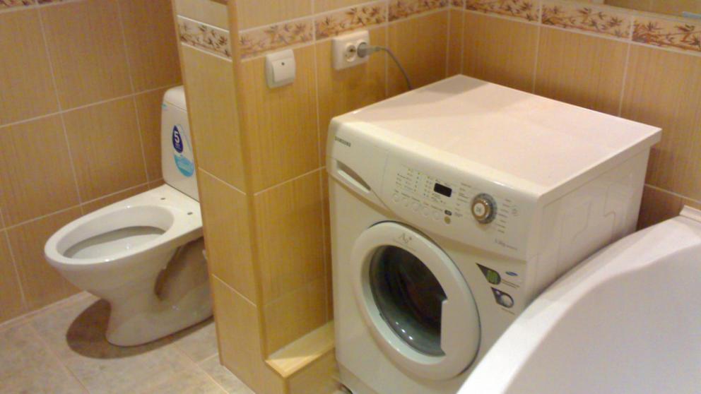 Правильное расположение розетки для стиральной машины