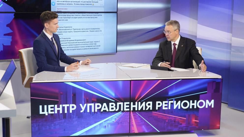 В Светлограде после прямой линии губернатора решат проблему с маршрутом в Долгое