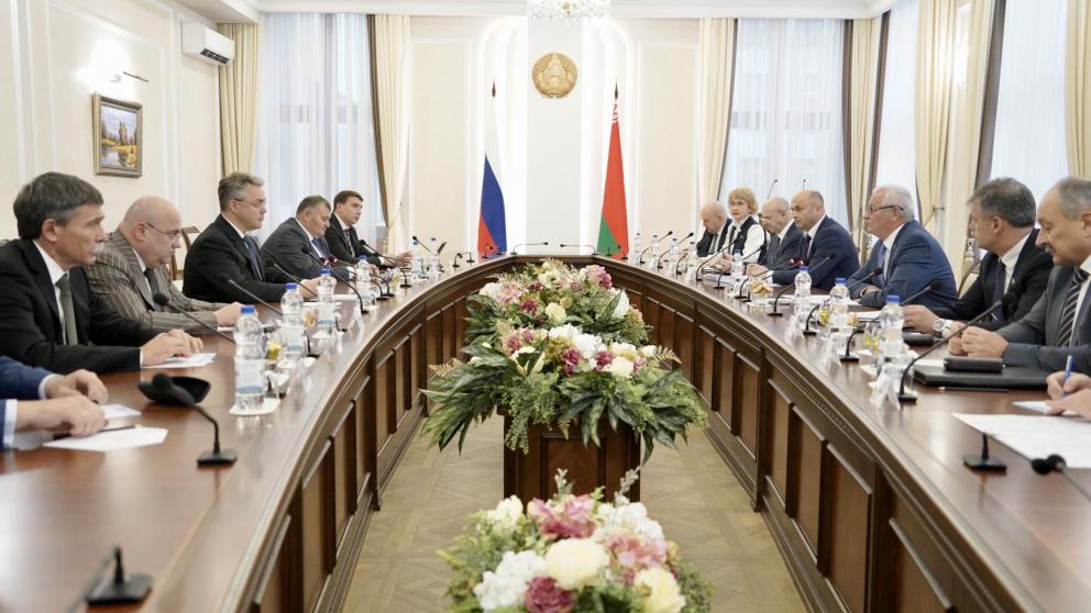 Глава Ставрополья встретился с заместителем премьер-министра Беларуси