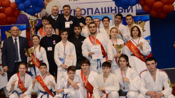 Сборная Ставропольского края победила на первенстве России по рукопашному бою
