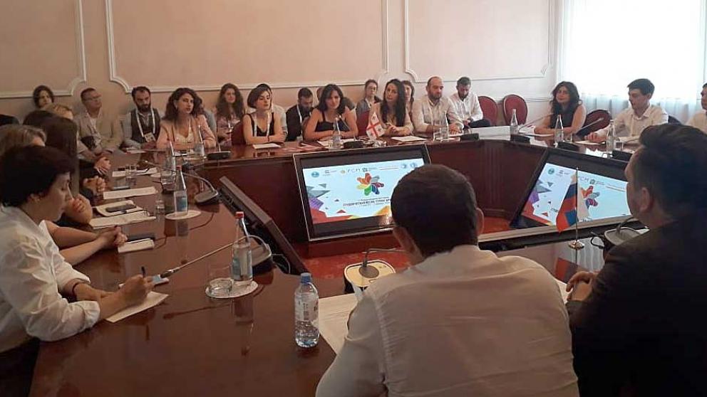 Развеять миф о недружелюбии народов России и Грузии смогли на Студвесне в Ставрополе