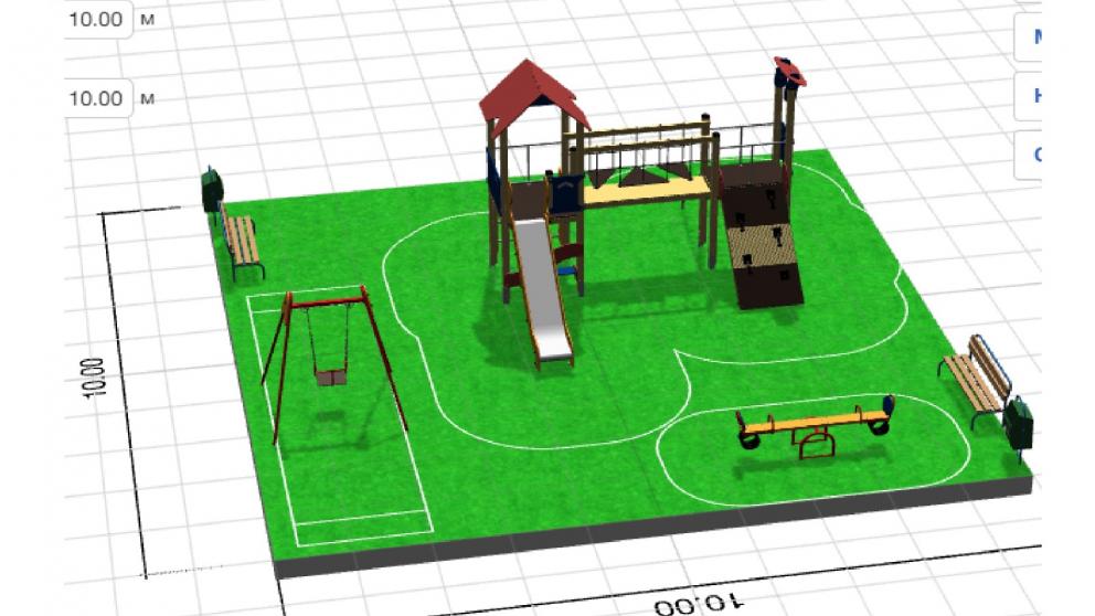 В селе Летняя Ставка построят новую детскую площадку