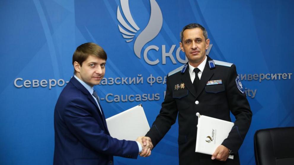 Сотрудничество СКФУ и Терского казачьего войска выходит на новый уровень
