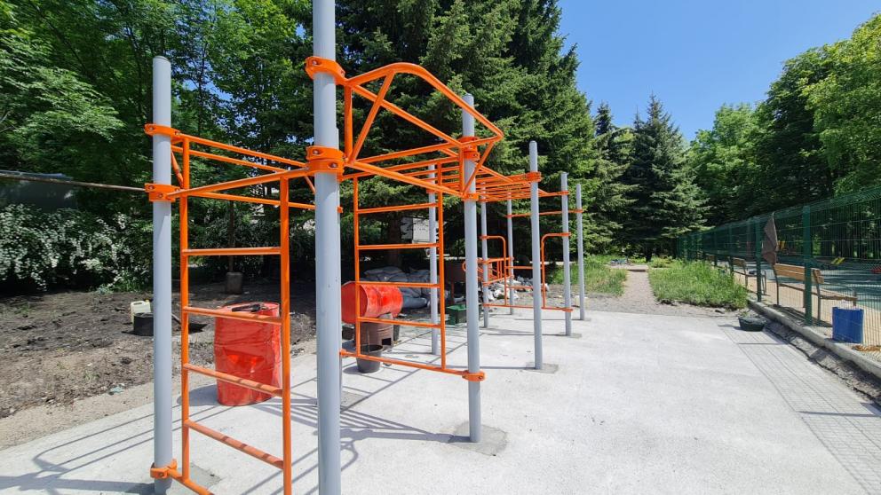 В Предгорном округе открывают две спортплощадки