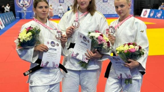 Ставропольские дзюдоистки получили медали в Санкт-Петербурге 