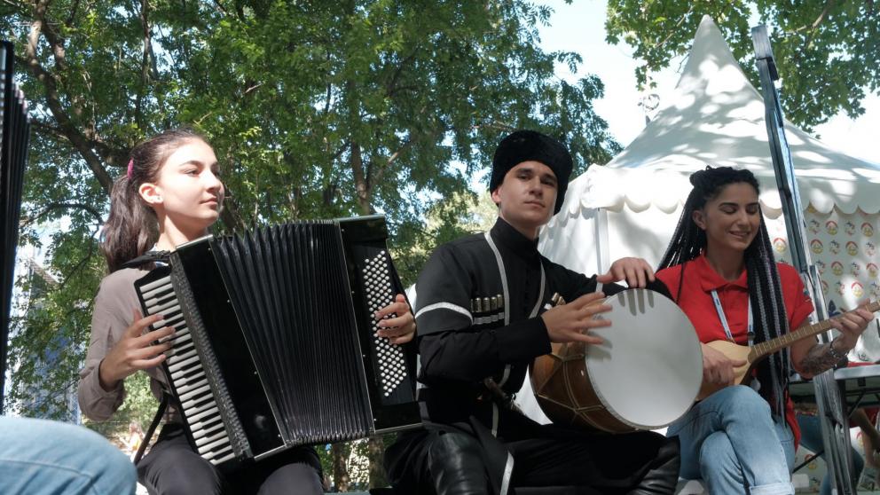 На «Машук» съехались 760 молодых ставропольцев