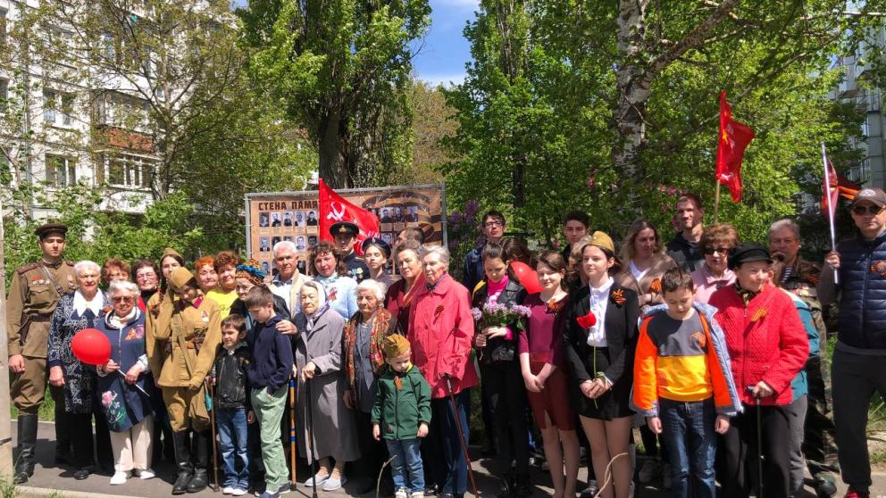 В одном из дворов Ставрополя появилась своя «Стена памяти»