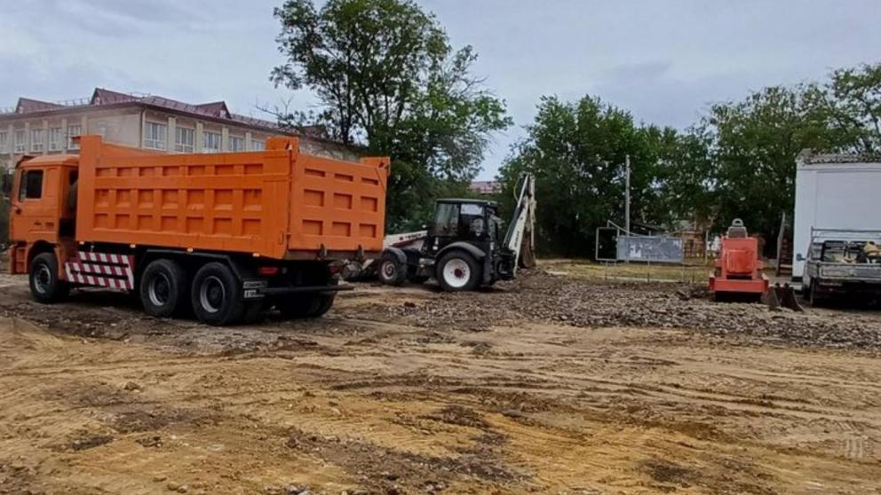В селе Ипатовского округа Ставрополья благоустраивают общественные территории
